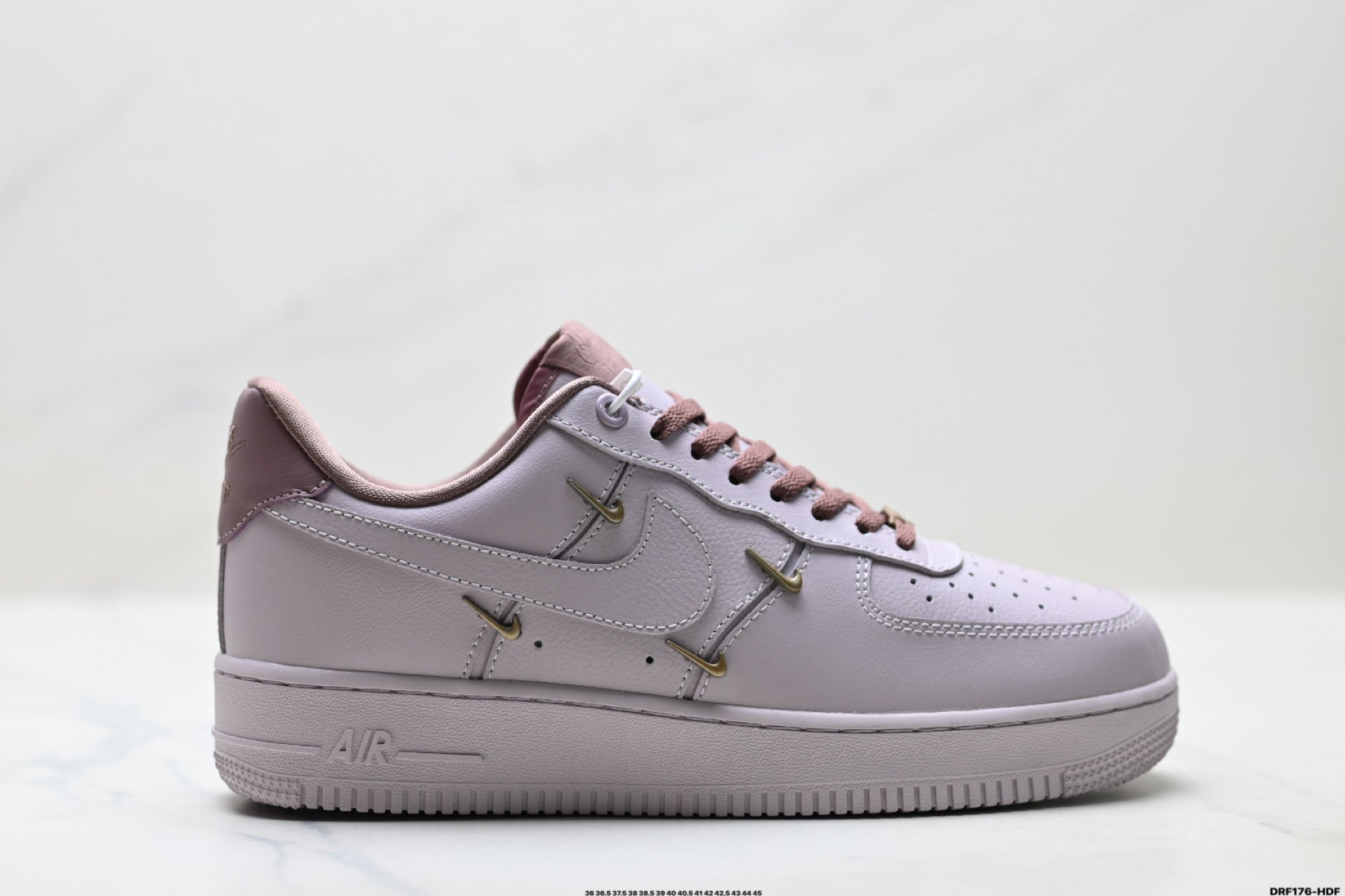 Nike Air Force 1 Low Mini Swoosh Collection | Premium Leather Sneakers