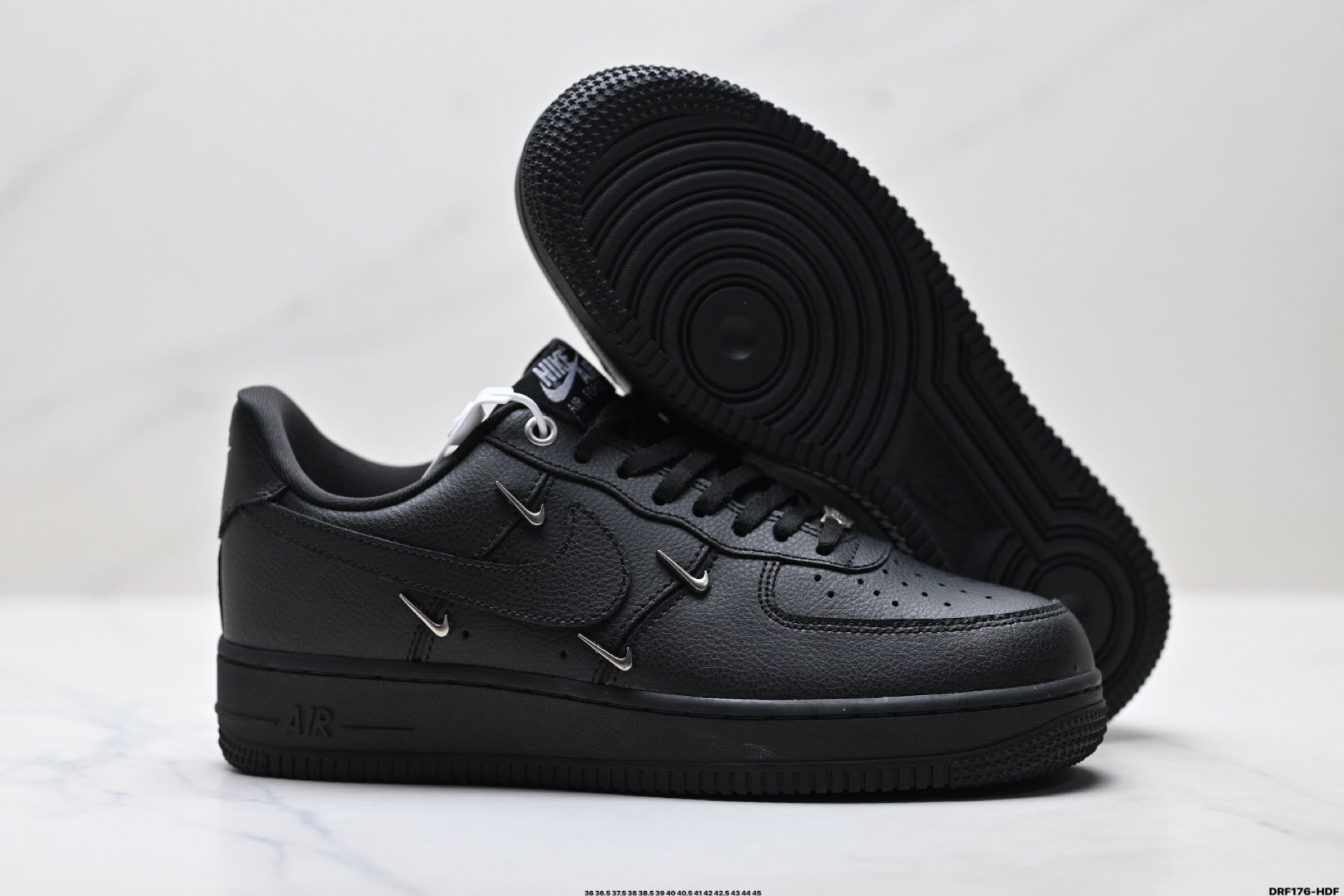 Nike Air Force 1 Low Mini Swoosh Collection | Premium Leather Sneakers