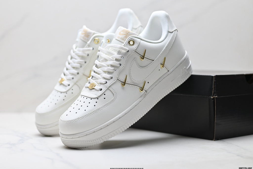 Nike Air Force 1 Low Mini Swoosh Collection | Premium Leather Sneakers
