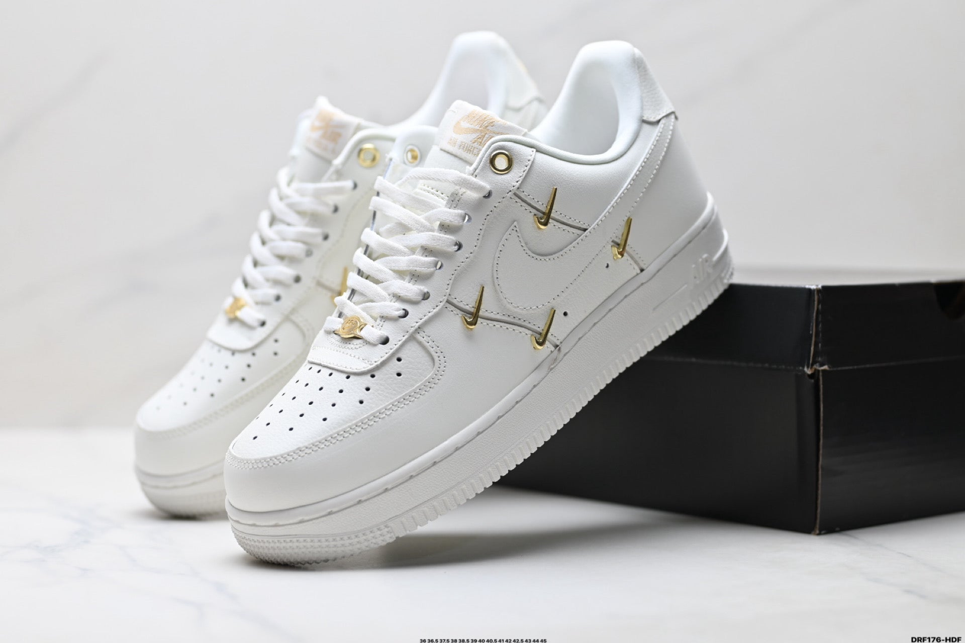 Nike Air Force 1 Low Mini Swoosh Collection | Premium Leather Sneakers
