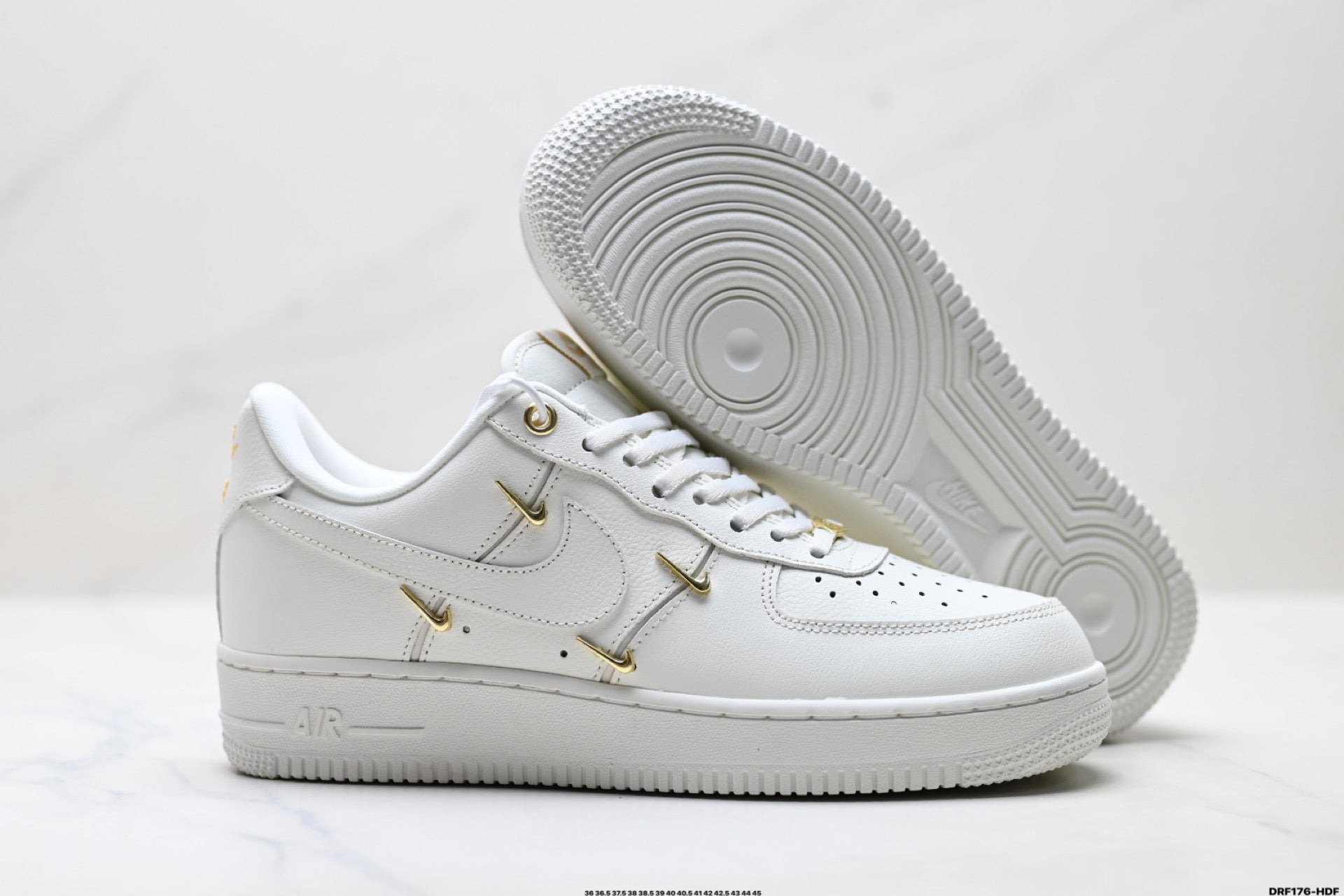Nike Air Force 1 Low Mini Swoosh Collection | Premium Leather Sneakers