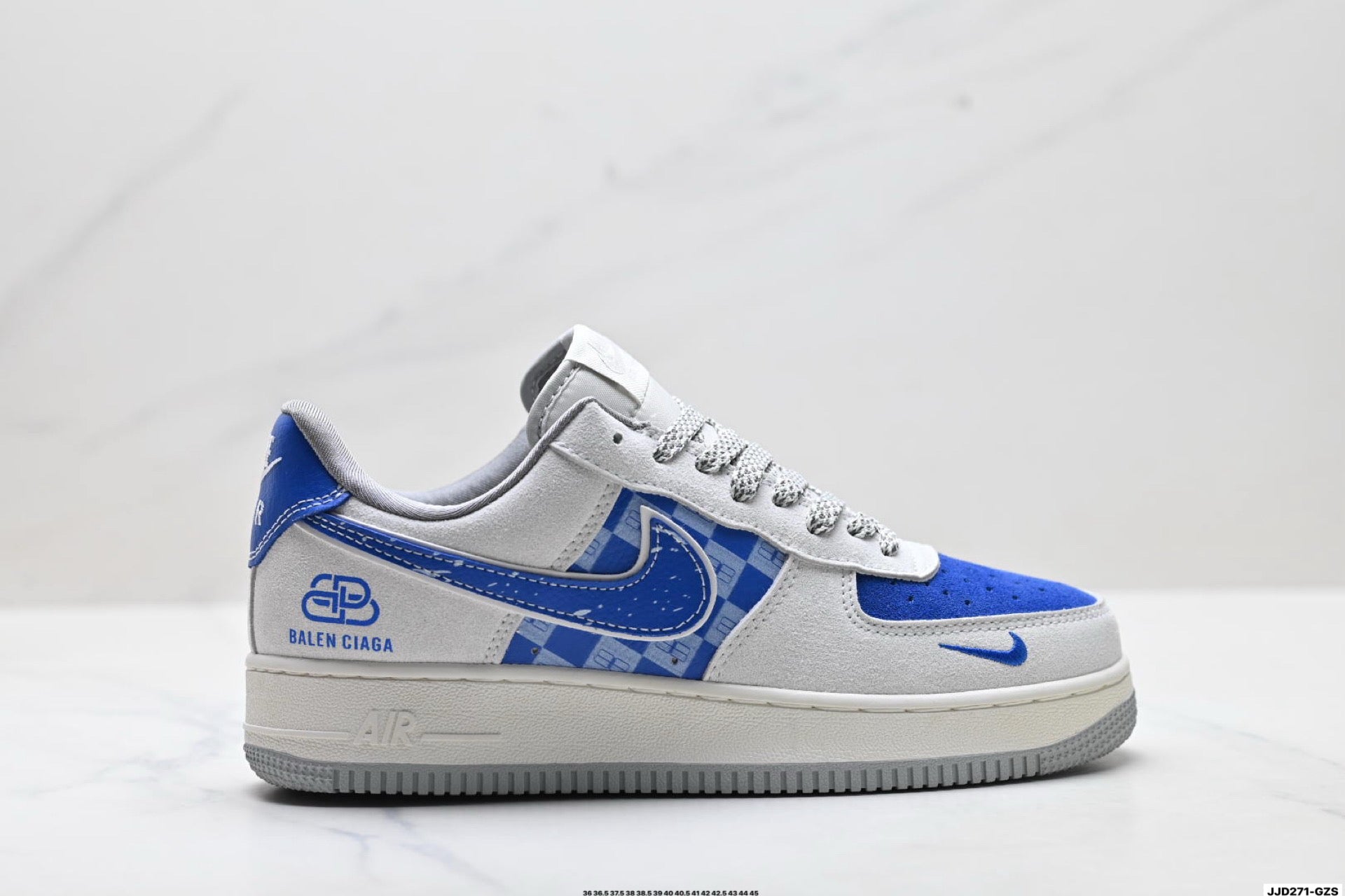 Nike Air Force 1 Low Graphic Check Collection | Premium Leather Sneakers