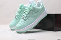 Nike Air Force 1 Low Mint Green | Snake Embossed Leather Sneakers