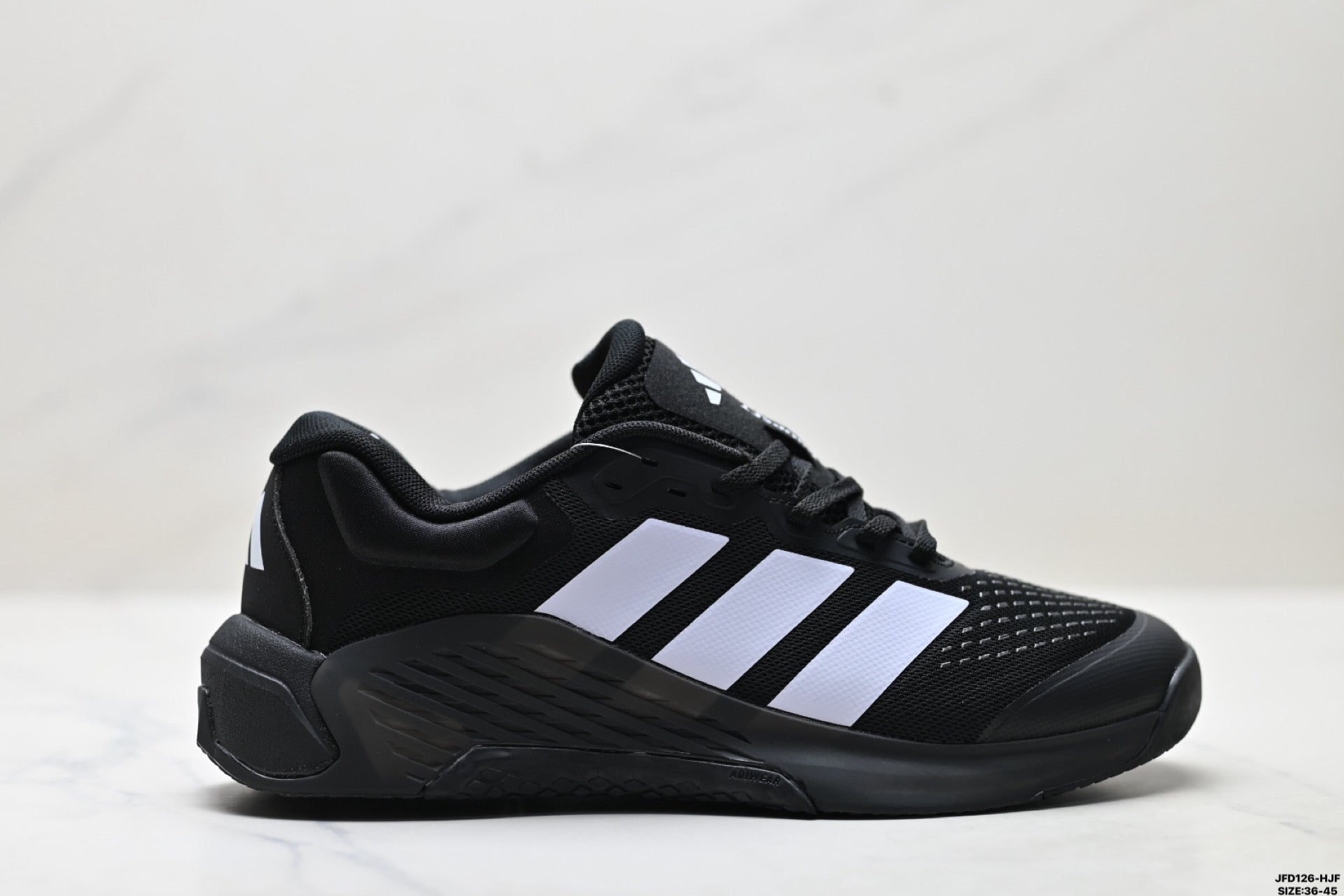 Adidas Lightweight Black Training Sneakers