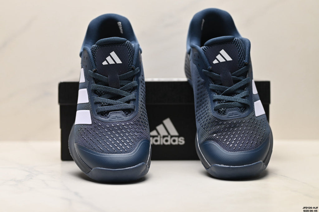 Adidas Navy Tennis Shoes for Men – Breathable Court Sneakers