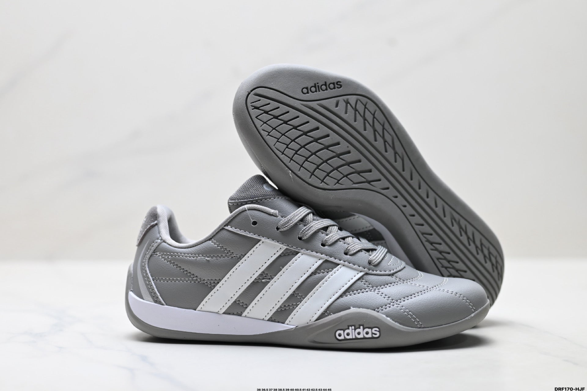 Adidas Men's Grey White Indoor Training Shoes