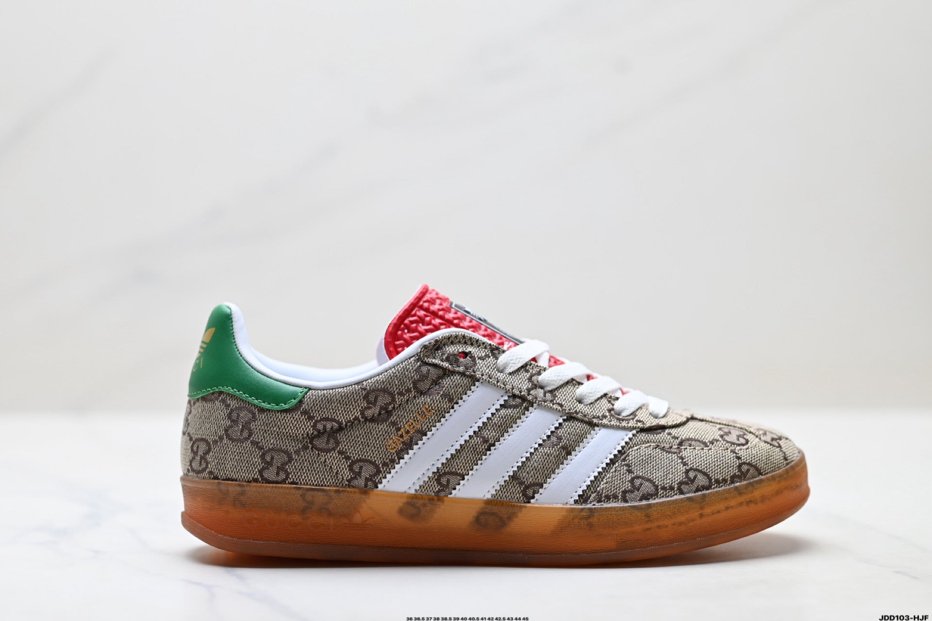 Adidas Originals Samba GG Monogram Brown Sneakers