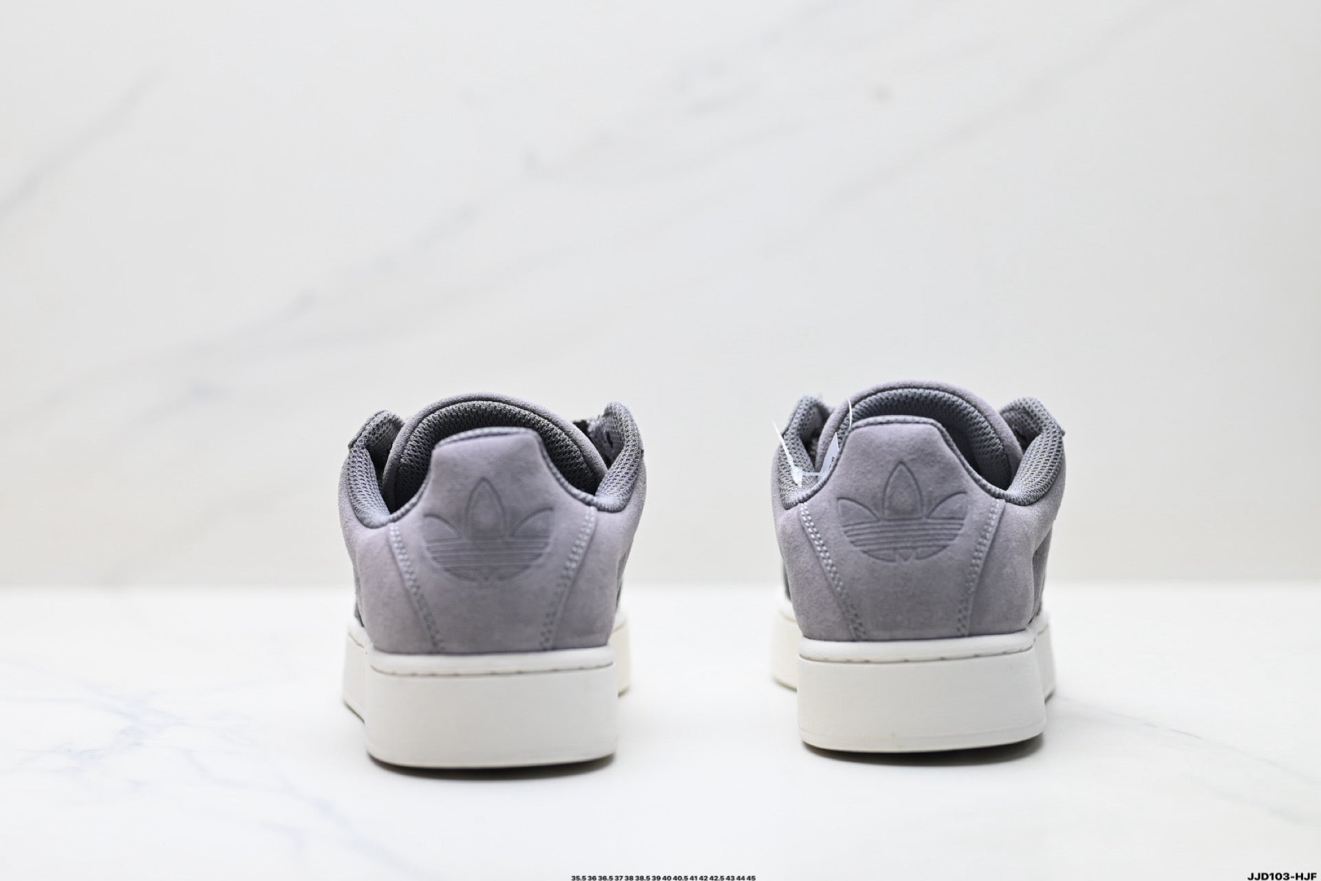 Adidas Originals Superstar Platform Grey Suede Sneakers