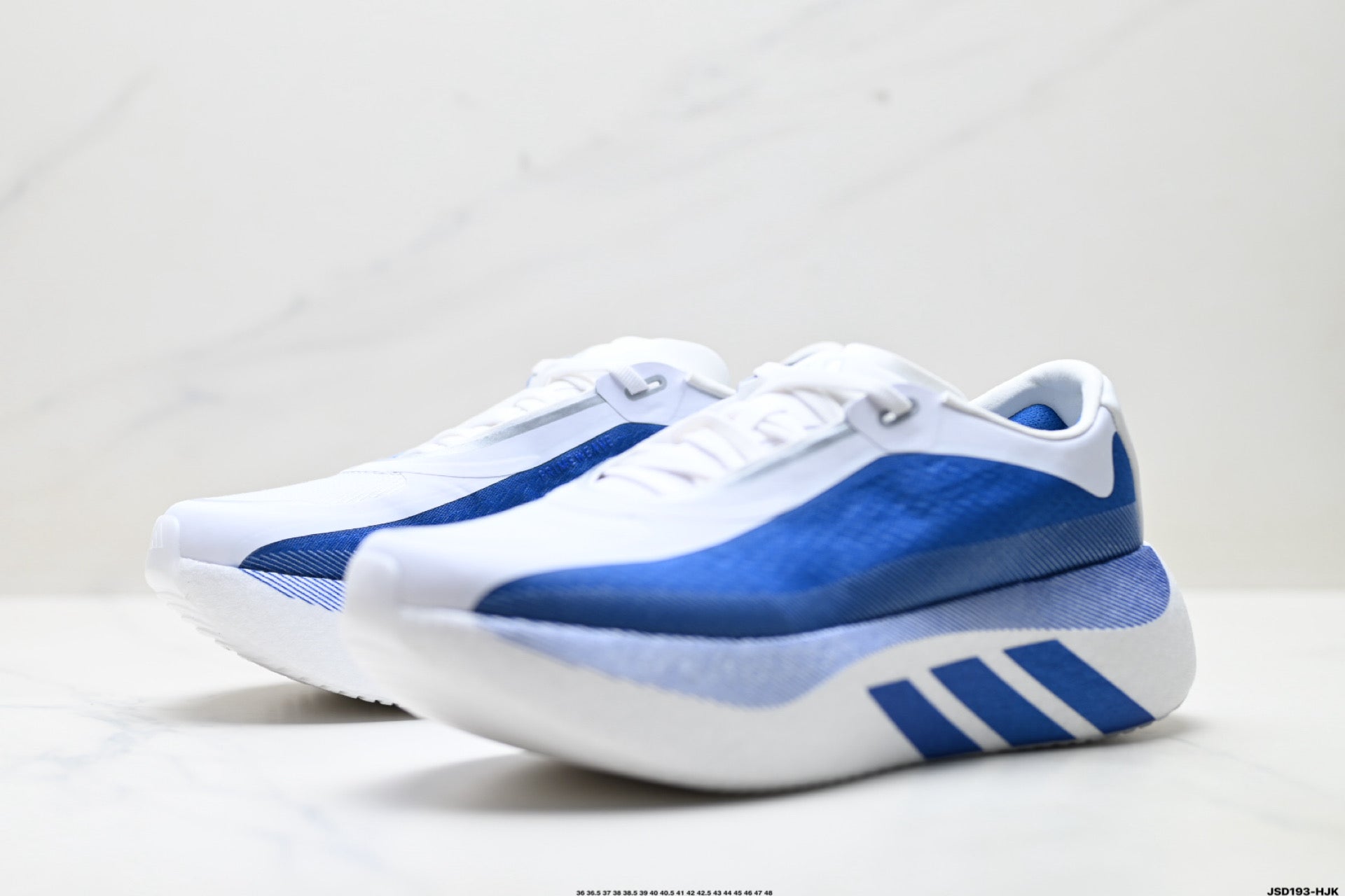 Adidas Performance Blue White Running Shoes