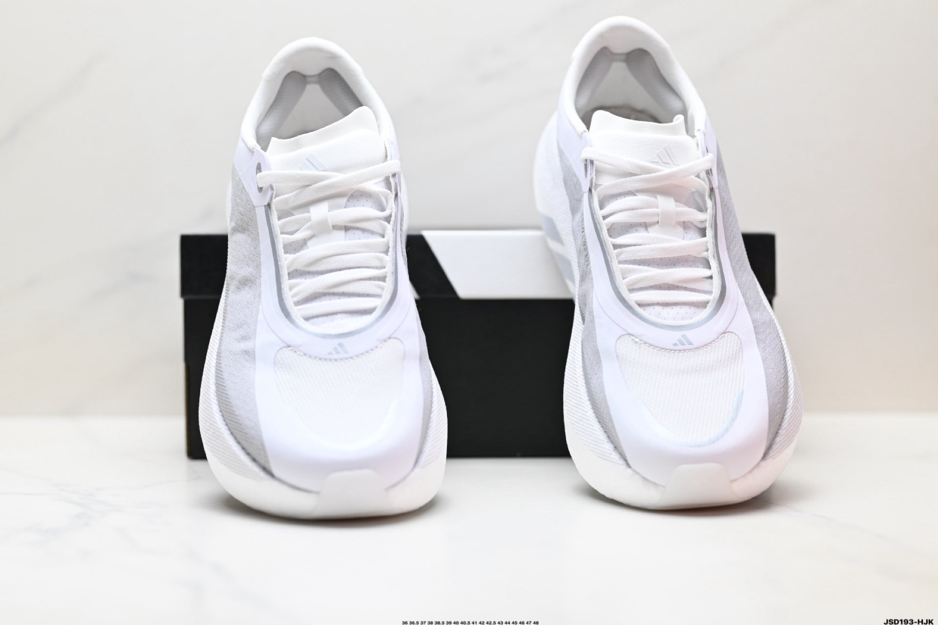 Adidas Performance Silver White Running Shoes
