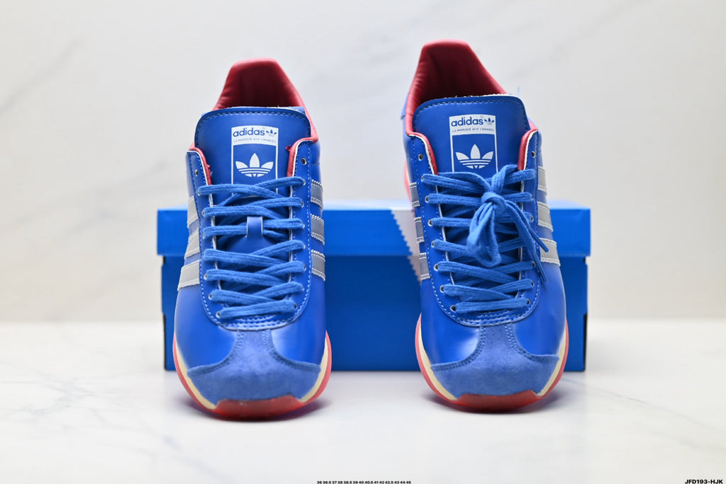 Adidas Porsche Design Blue Silver Racing Sneakers – Retro Motorsport Shoes