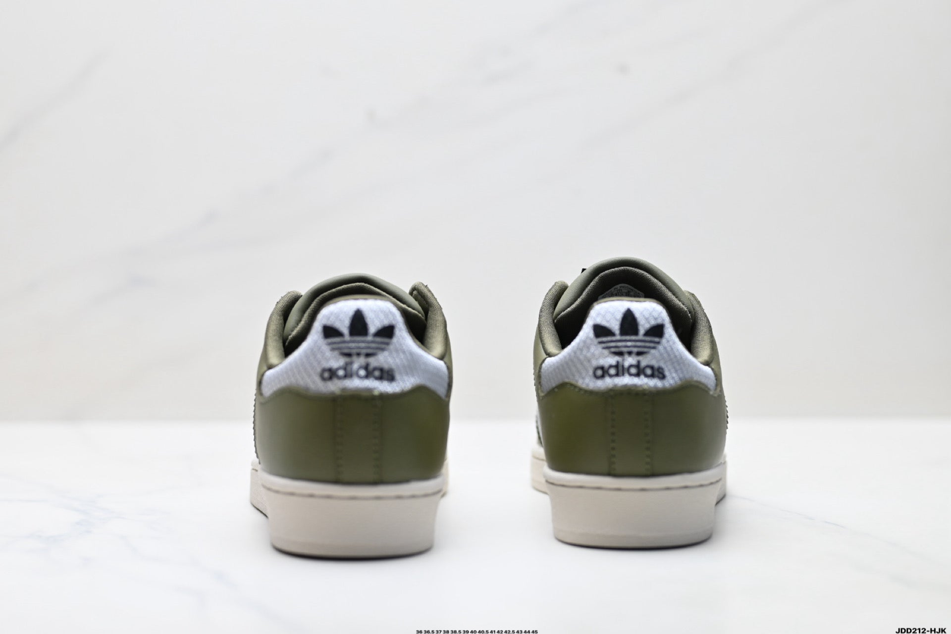 Adidas Superstar Olive Green Leather Sneakers – Classic Lifestyle Shoes