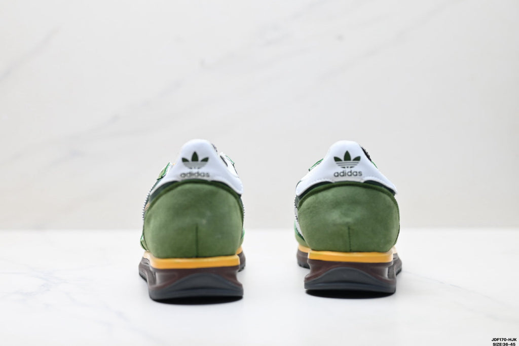 Adidas SL 72 Green Retro Sneakers