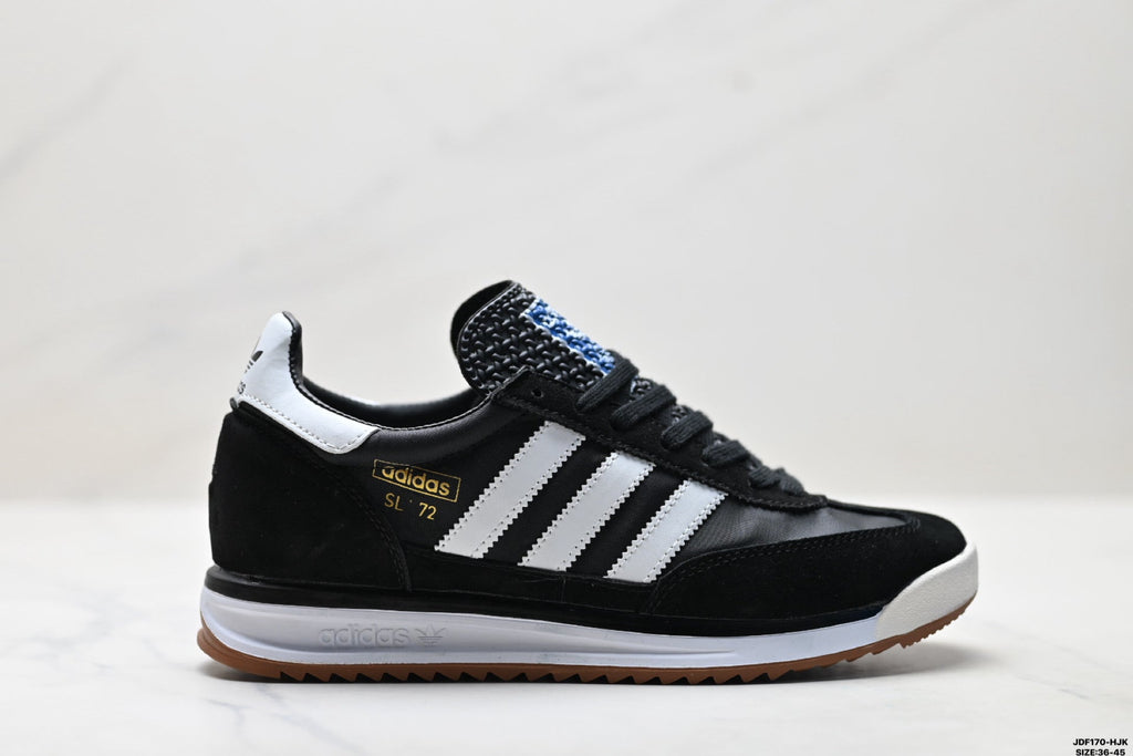 Adidas SL 72 Black Retro Sneakers