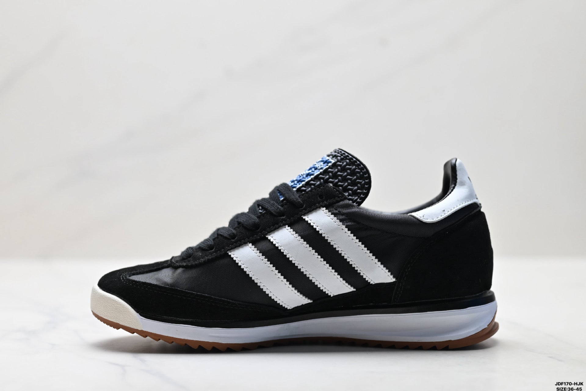 Adidas SL 72 Black Retro Sneakers