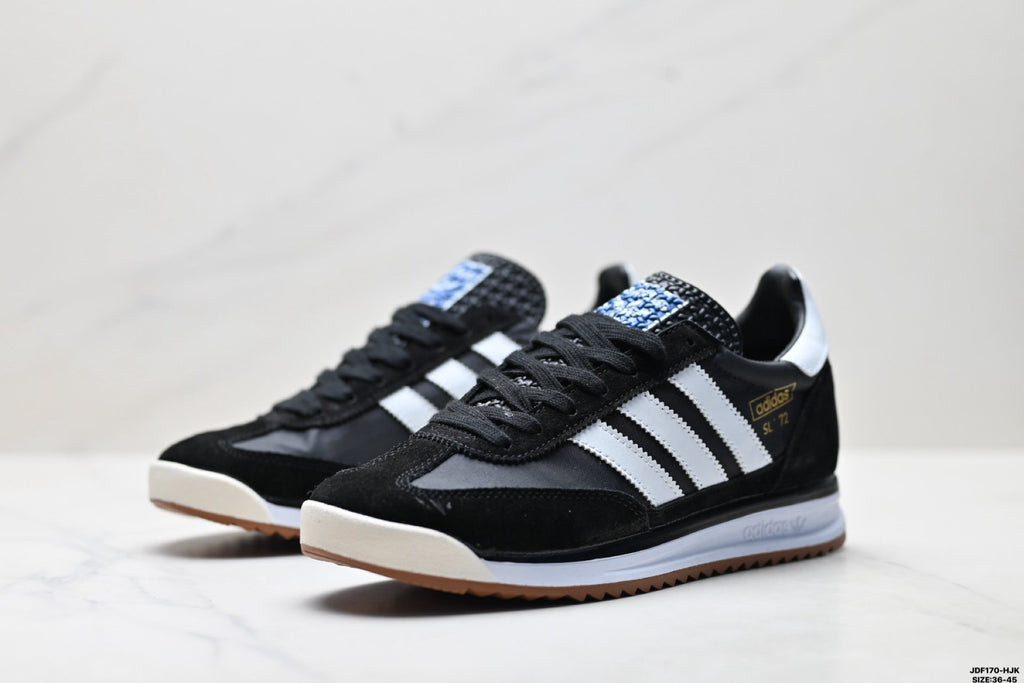 Adidas SL 72 Black Retro Sneakers