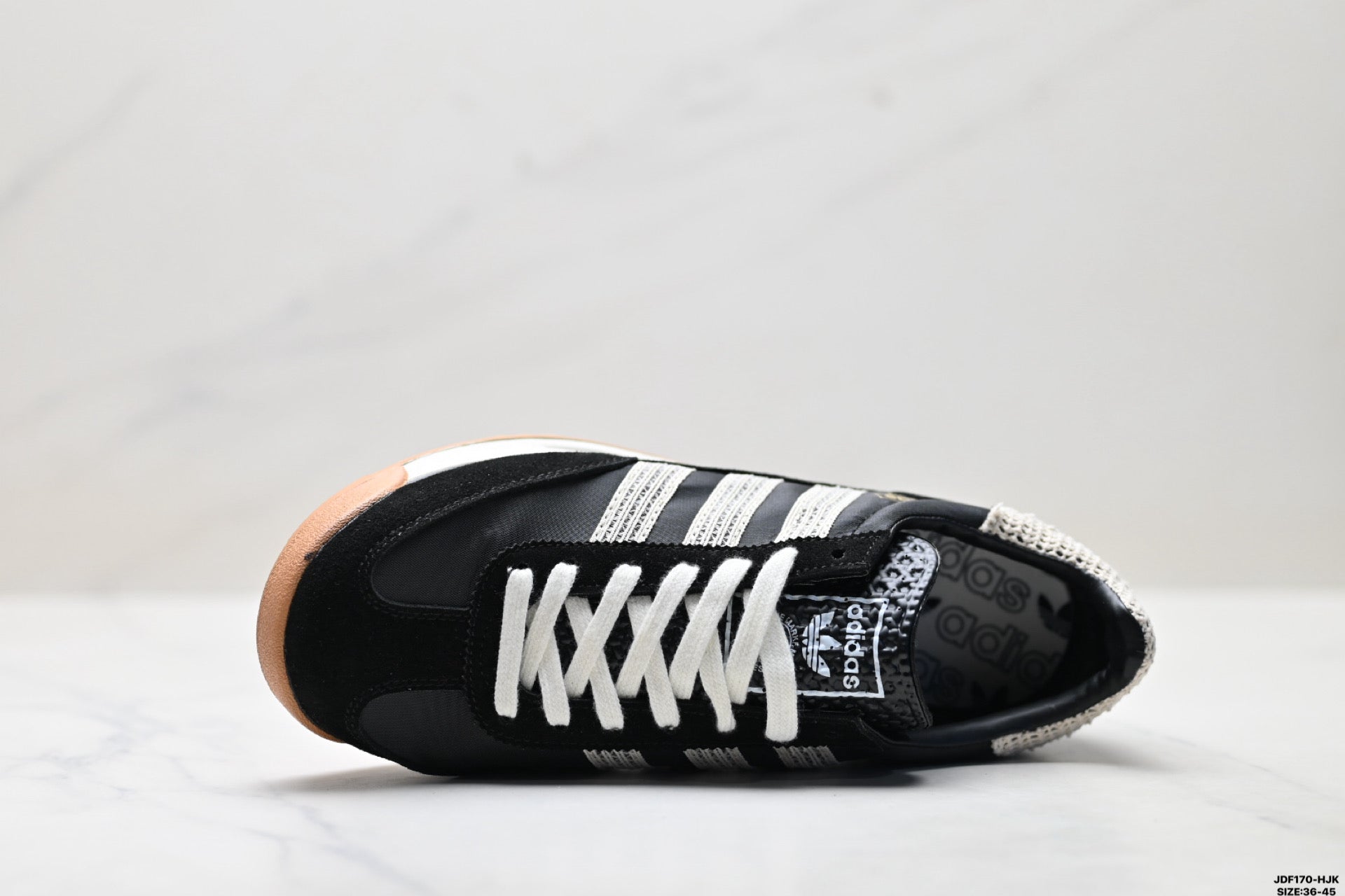 Adidas SL 72 Black Retro Sneakers
