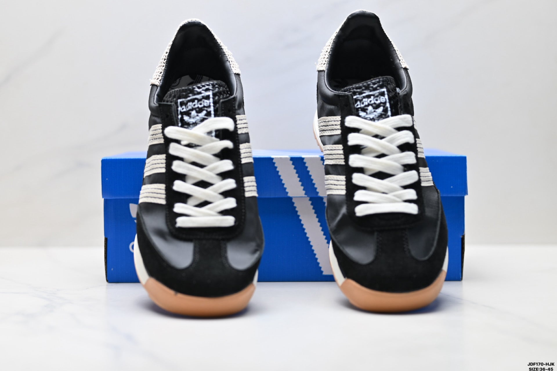 Adidas SL 72 Black Retro Sneakers