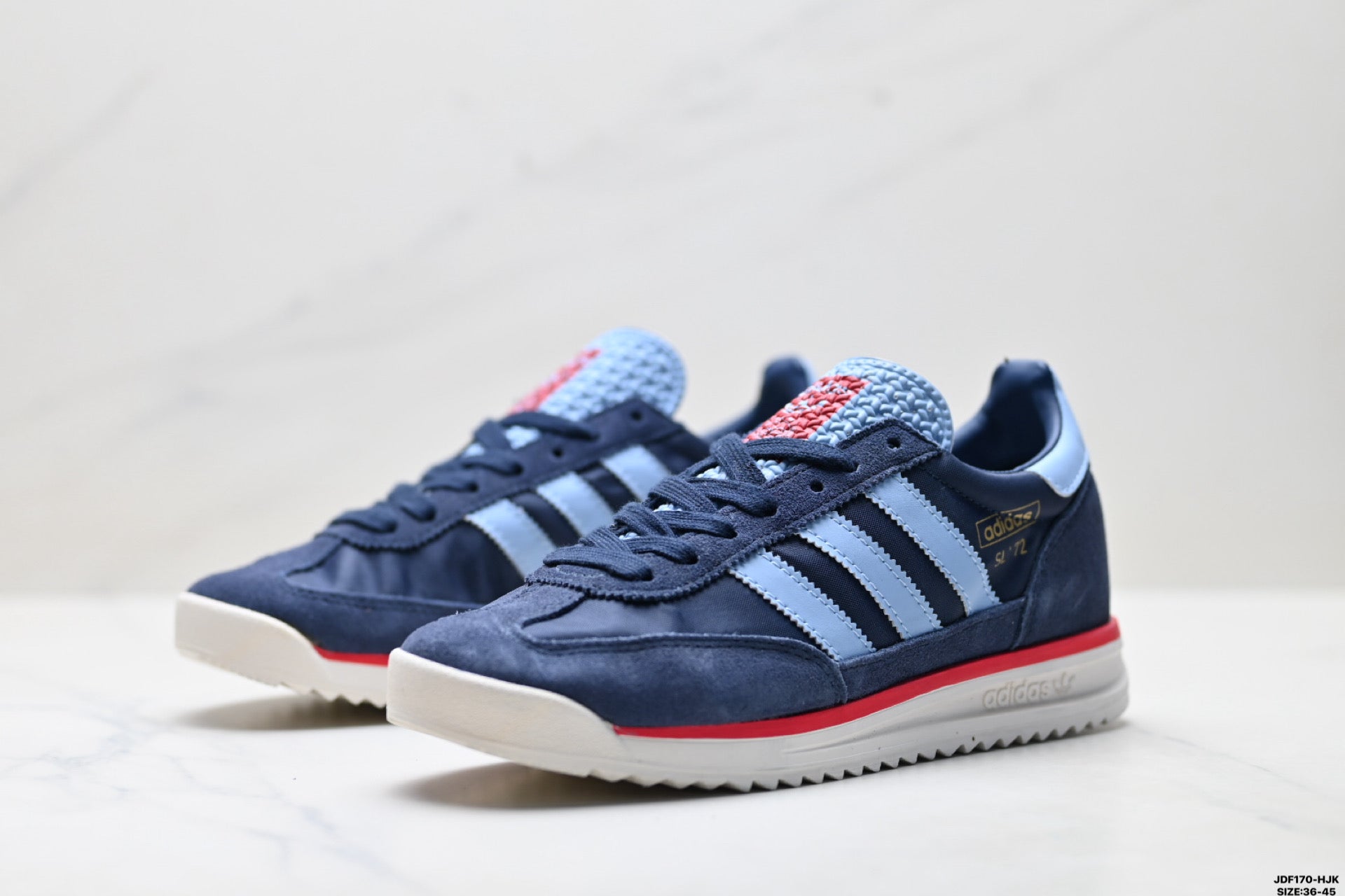Adidas SL 72 Navy Blue Retro Sneakers