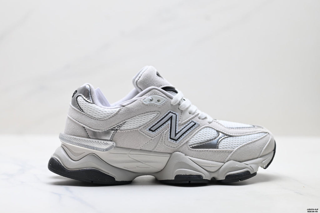 New Balance 9060 Retro Lifestyle Sneakers ¨C White Silver