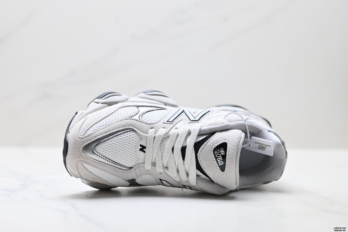 New Balance 9060 Retro Lifestyle Sneakers ¨C White Silver