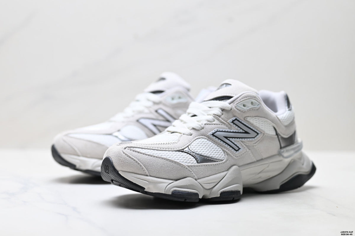 New Balance 9060 Retro Lifestyle Sneakers ¨C White Silver