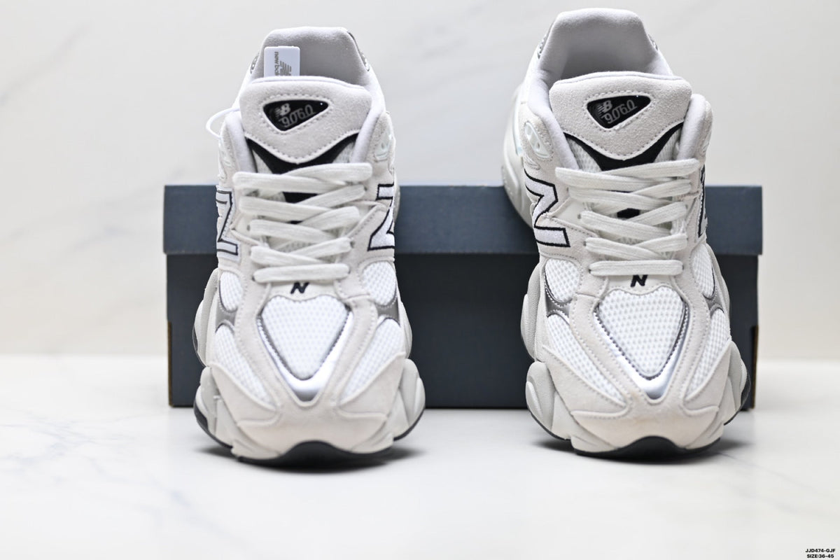 New Balance 9060 Retro Lifestyle Sneakers ¨C White Silver
