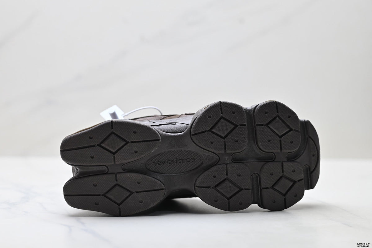 New Balance 9060 Triple Black Low-Top Sneakers