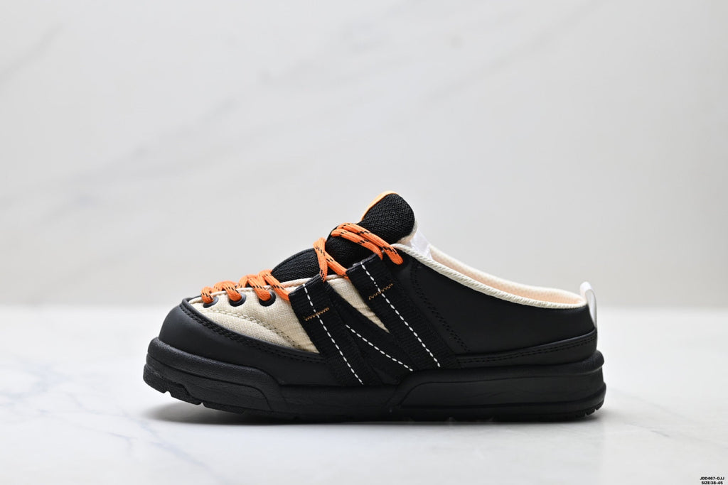 New Balance Outdoor Mule Clogs ¨C Black Beige Orange