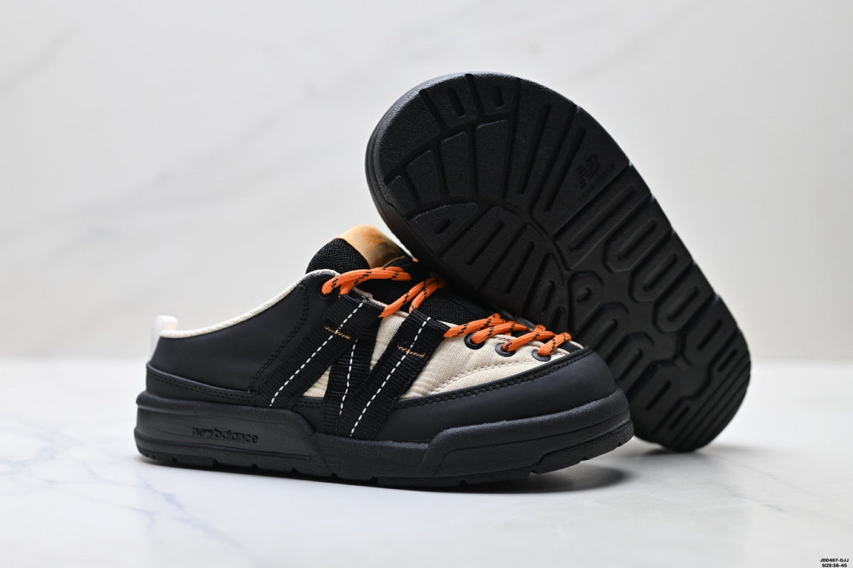 New Balance Outdoor Mule Clogs ¨C Black Beige Orange