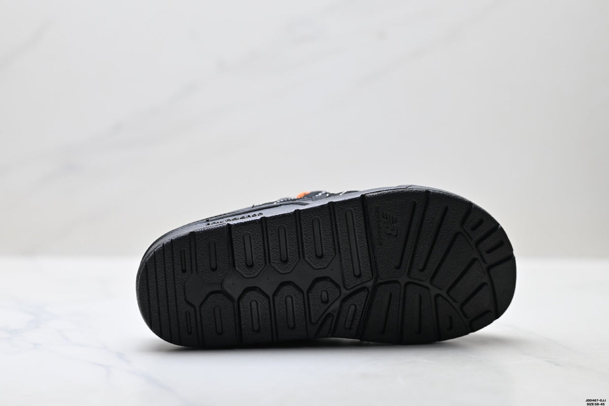 New Balance Outdoor Mule Clogs ¨C Black Beige Orange
