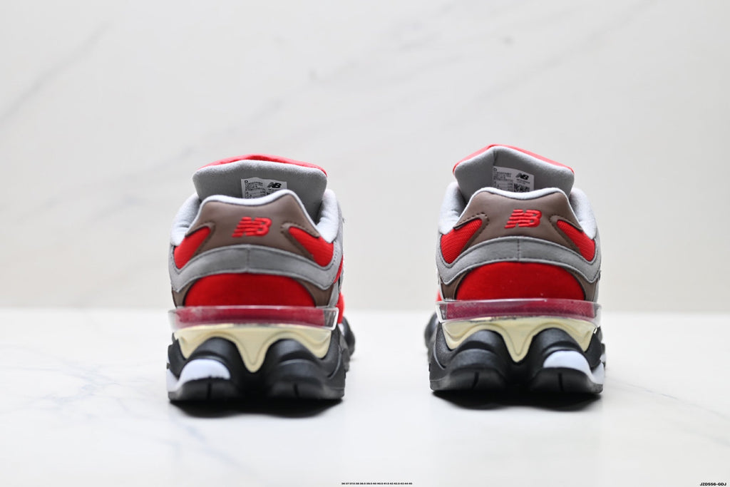 New Balance 9060 Unisex Lifestyle Sneakers – Red Grey