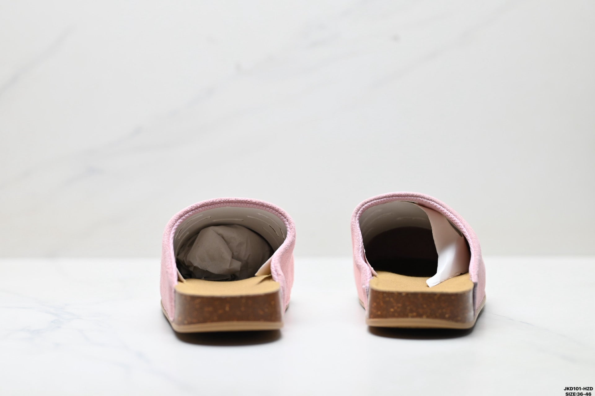 Classic Suede Mule Slides | Rubber Toe Cap Slip-On Shoes