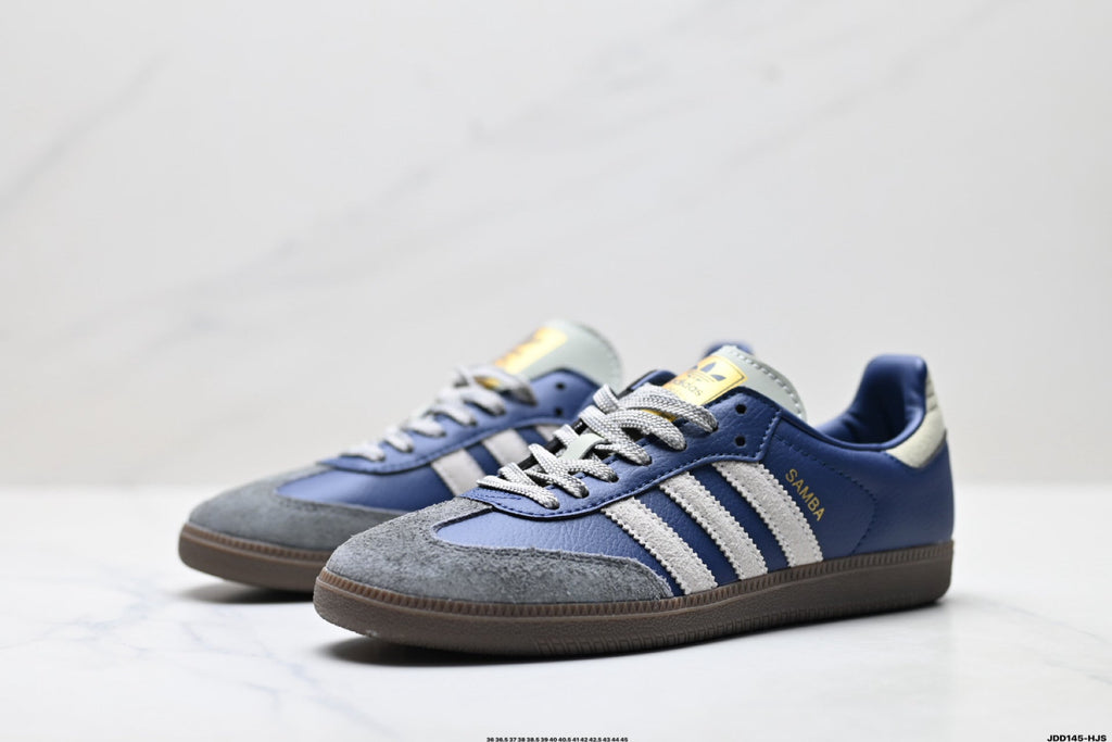 Adidas Retro Low Top Sneakers | Classic Football Style Casual Shoes