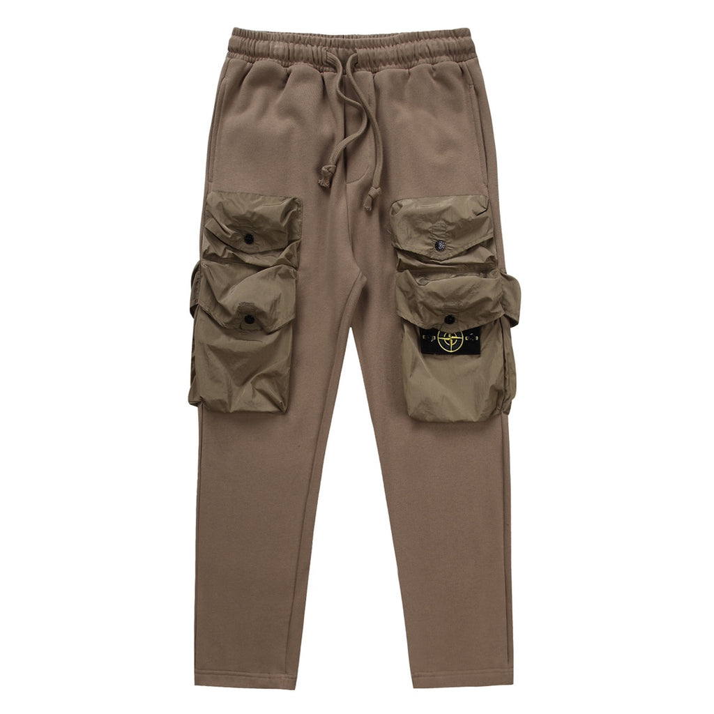 Stone Island Utility Cargo Shorts — 9-Pocket