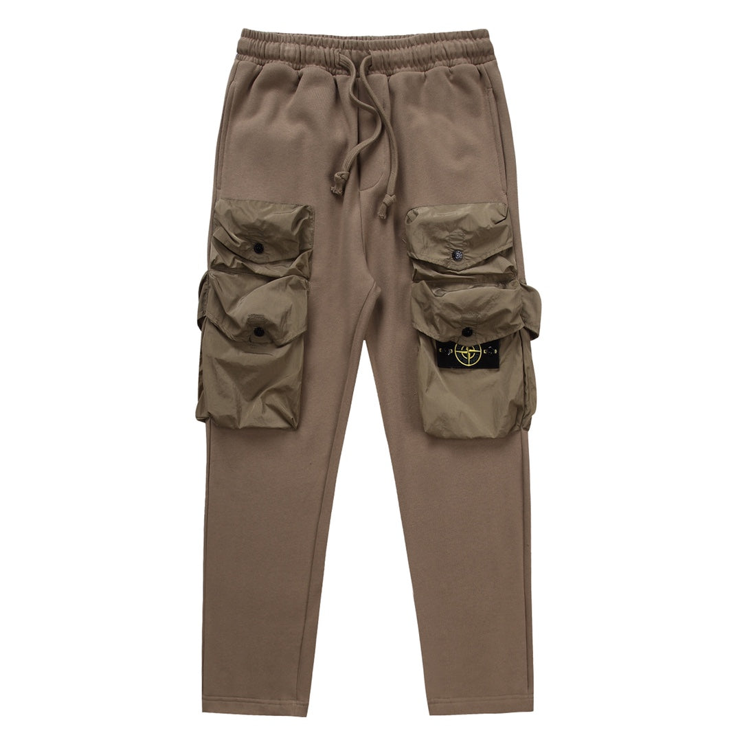 Stone Island Utility Cargo Shorts — 9-Pocket