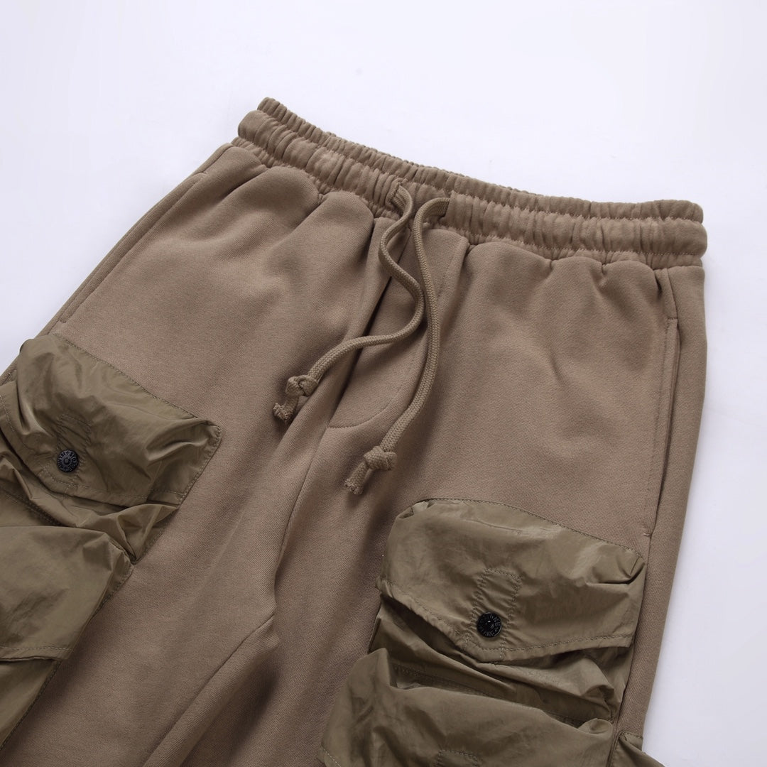 Stone Island Utility Cargo Shorts — 9-Pocket