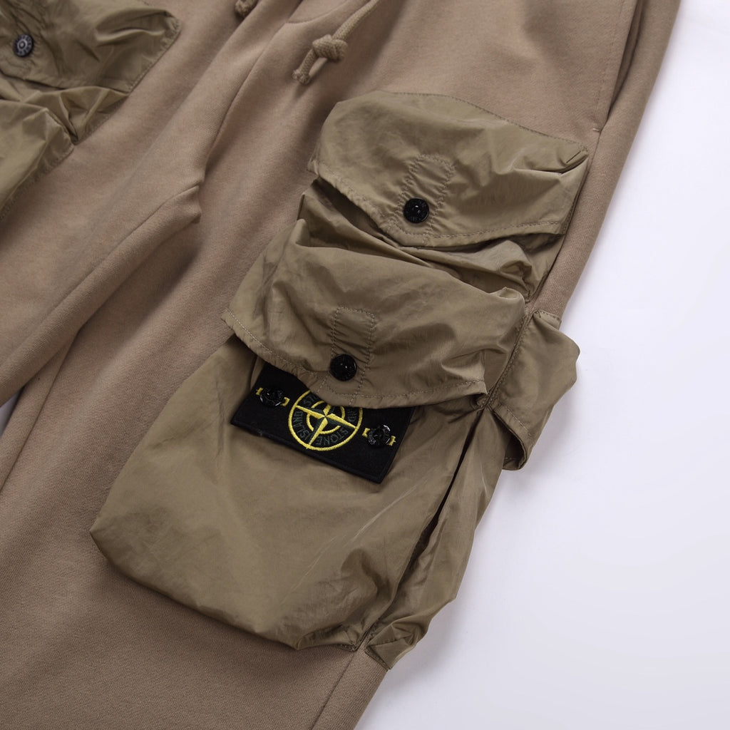 Stone Island Utility Cargo Shorts — 9-Pocket