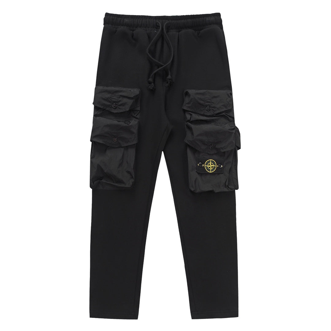 Stone Island Utility Cargo Shorts — 9-Pocket