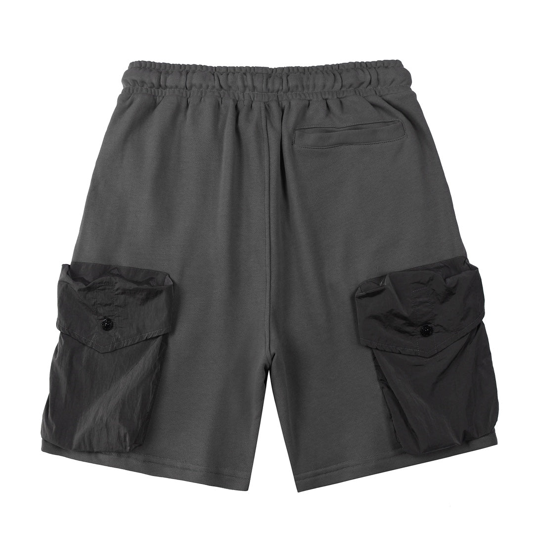 Stone Island Solid-Color Relaxed Shorts
