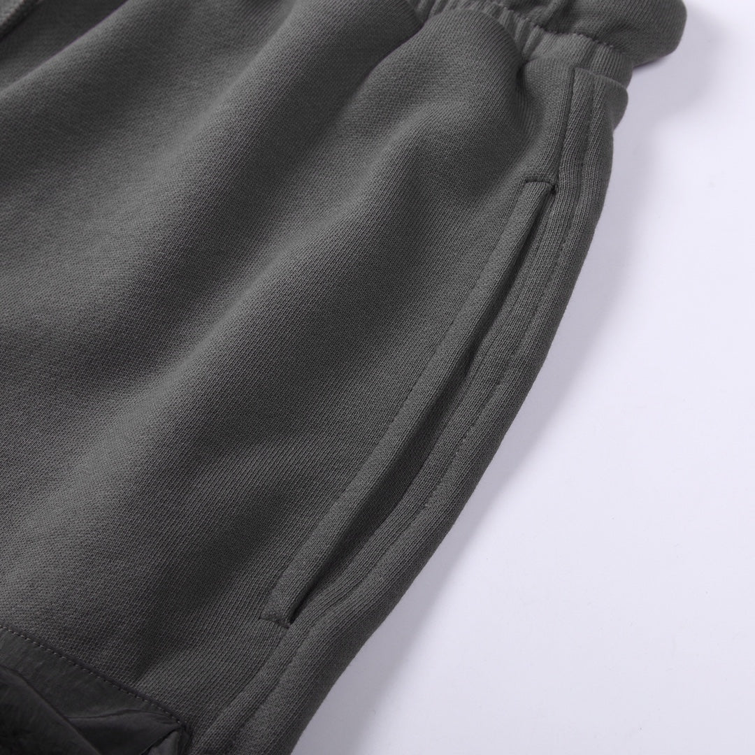 Stone Island Solid-Color Relaxed Shorts