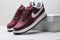 Nike Air Force 1 ’07 Burgundy Sneakers