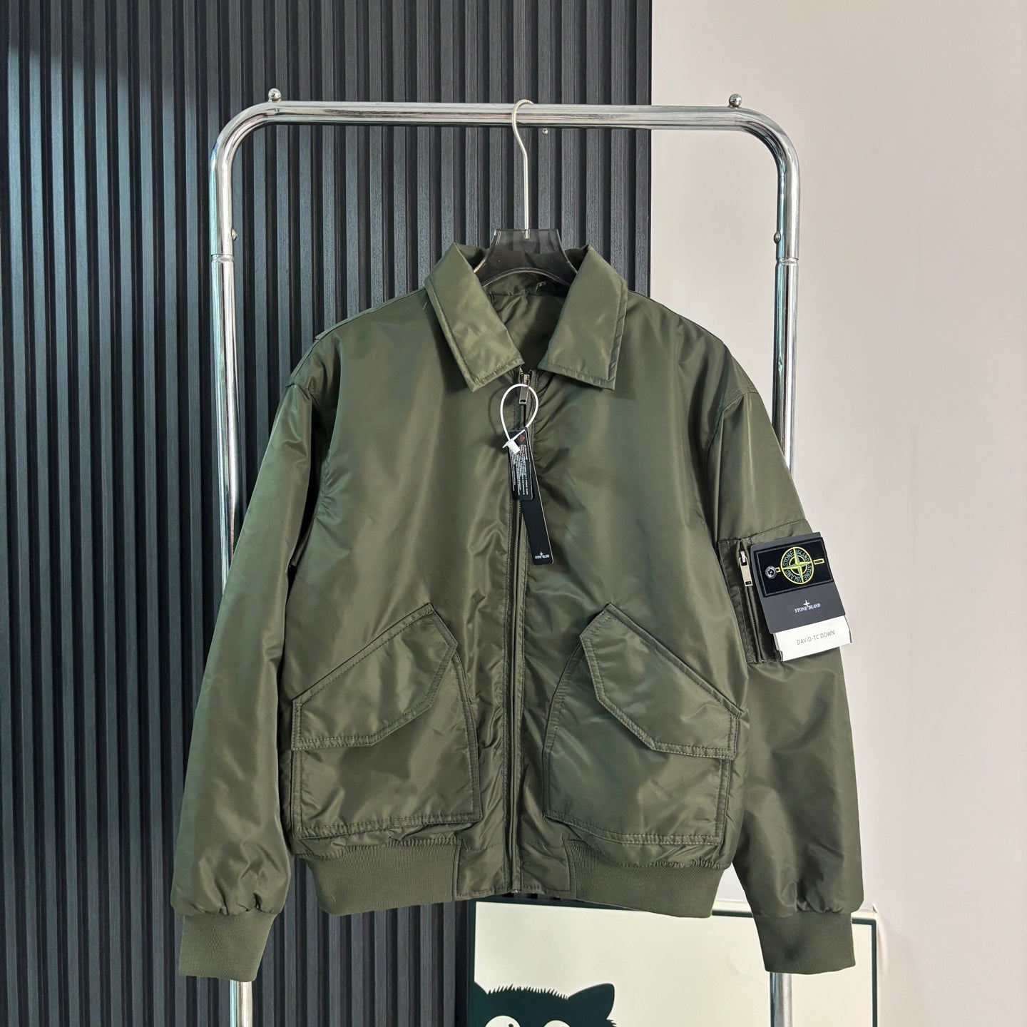 Stone Island Padded Flight Jacket
