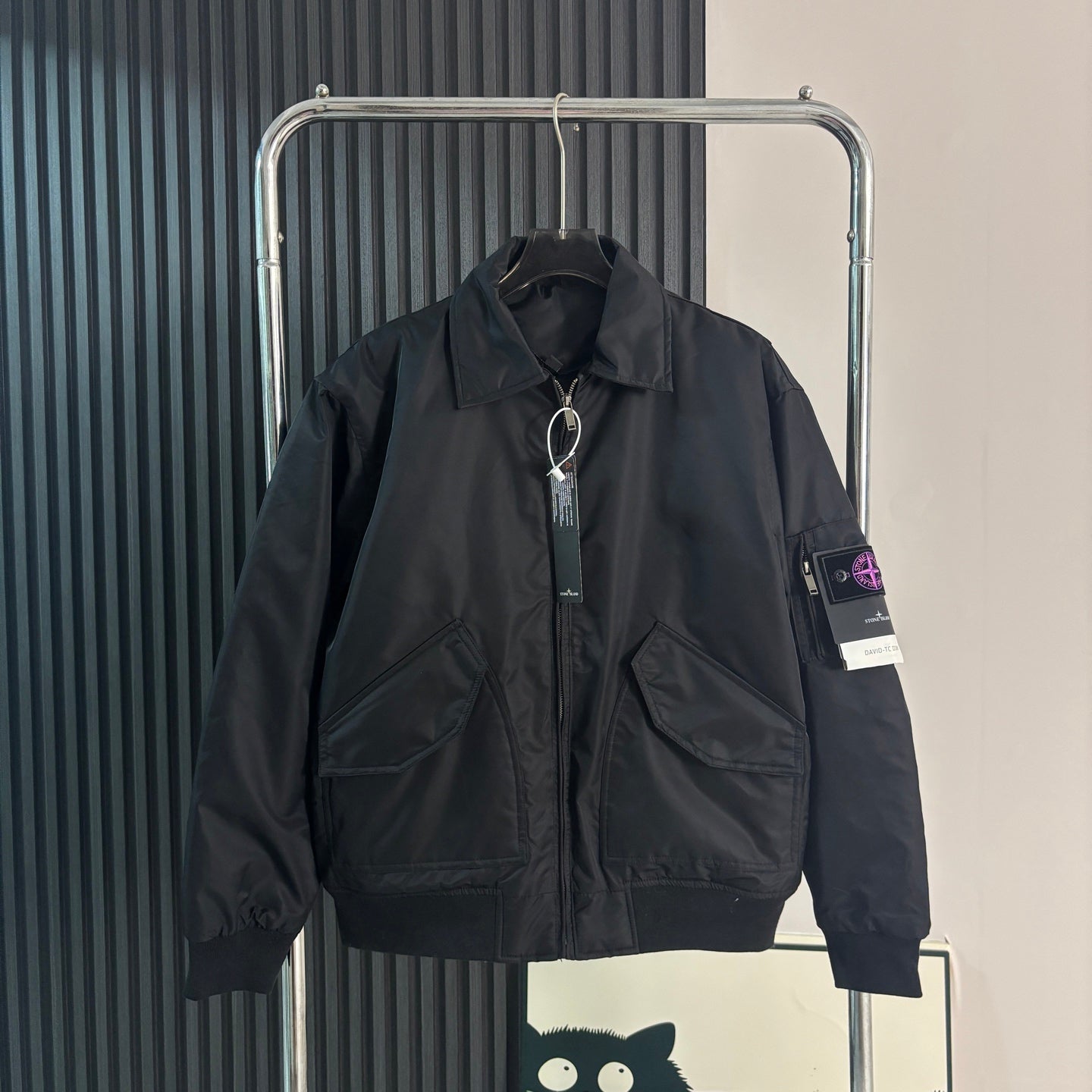 Stone Island Padded Flight Jacket