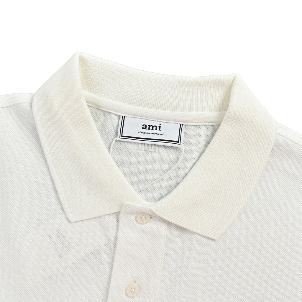 AMI Paris Ami de Coeur Polo Shirt