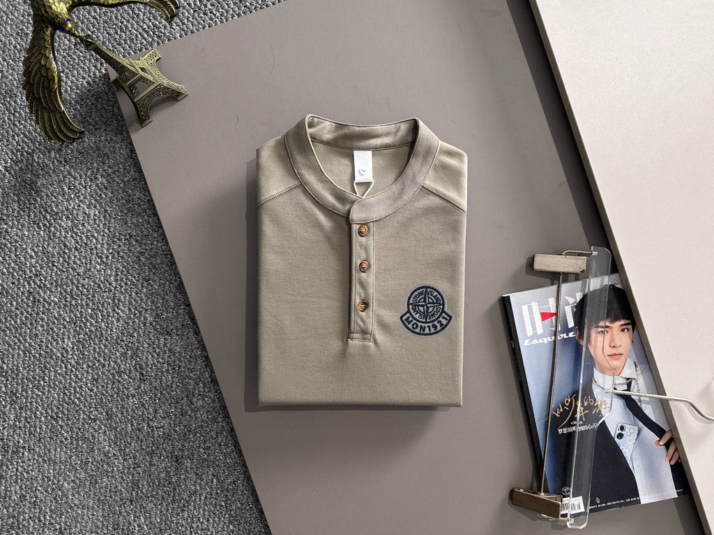 Moncler x Stone Island 2026 Spring Collab Short-Sleeve T-Shirt