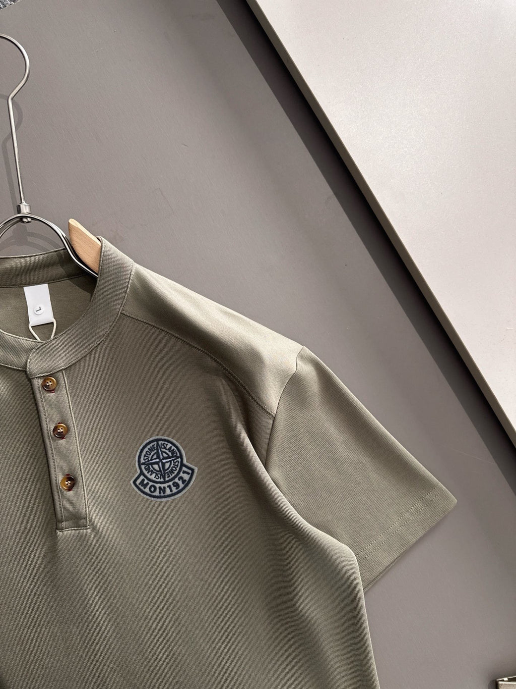 Moncler x Stone Island 2026 Spring Collab Short-Sleeve T-Shirt