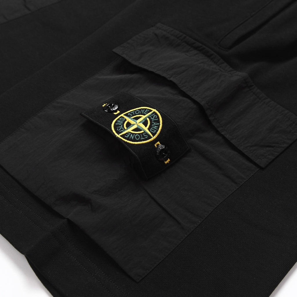 Stone Island Solid-Color Athletic Shorts
