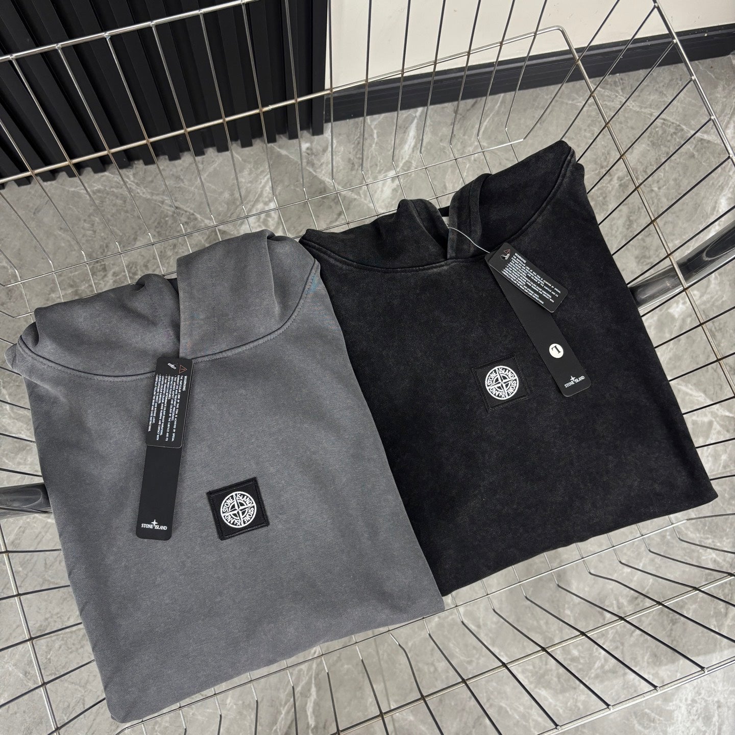 Stone Island Washed Relaxed-Fit Pullover Hoodie