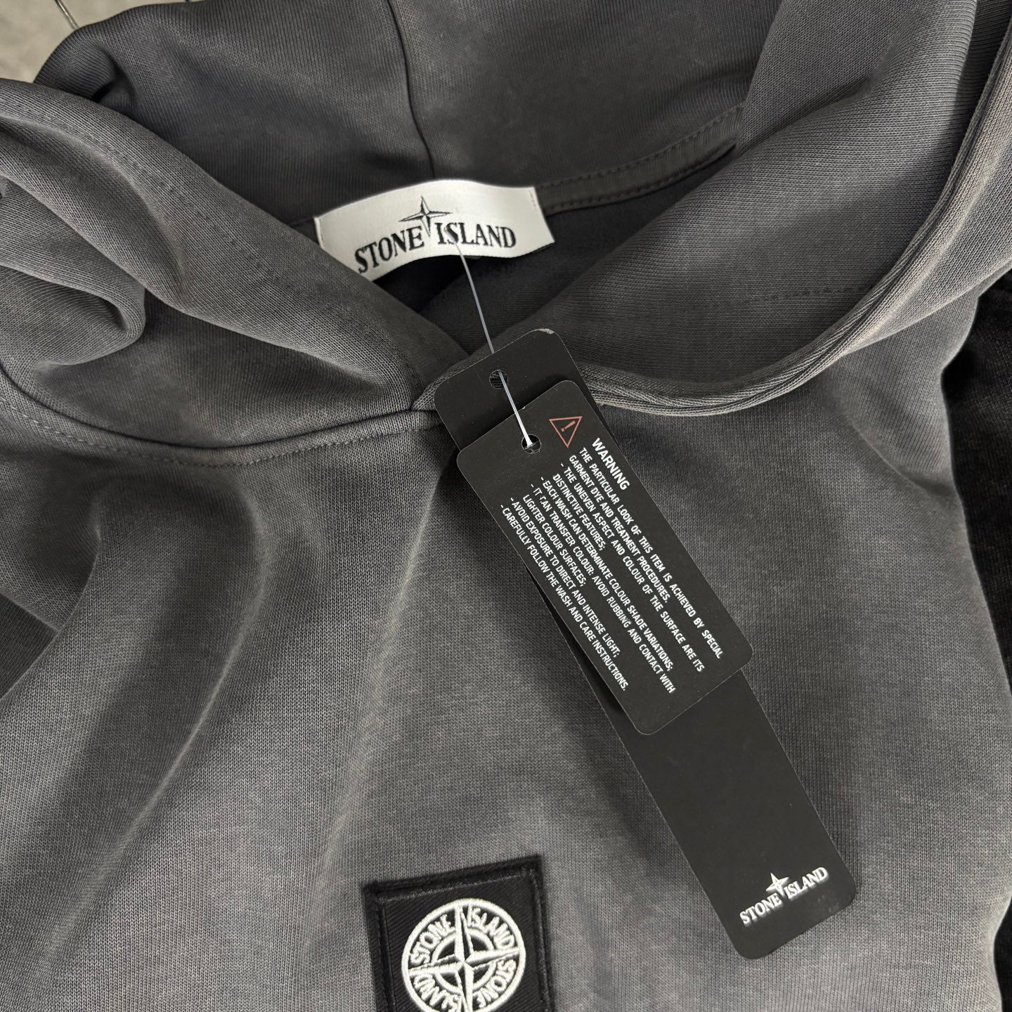 Stone Island Washed Relaxed-Fit Pullover Hoodie